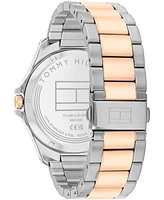 Tommy Hilfiger Men's Quartz Two-Tone Stainless-Steel Bracelet Watch