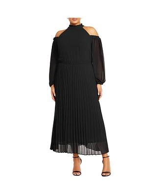 City Chic Plus Promise Maxi Dress