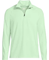 Lands' End Big & Tall Long Sleeve Flex Performance Quarter Zip