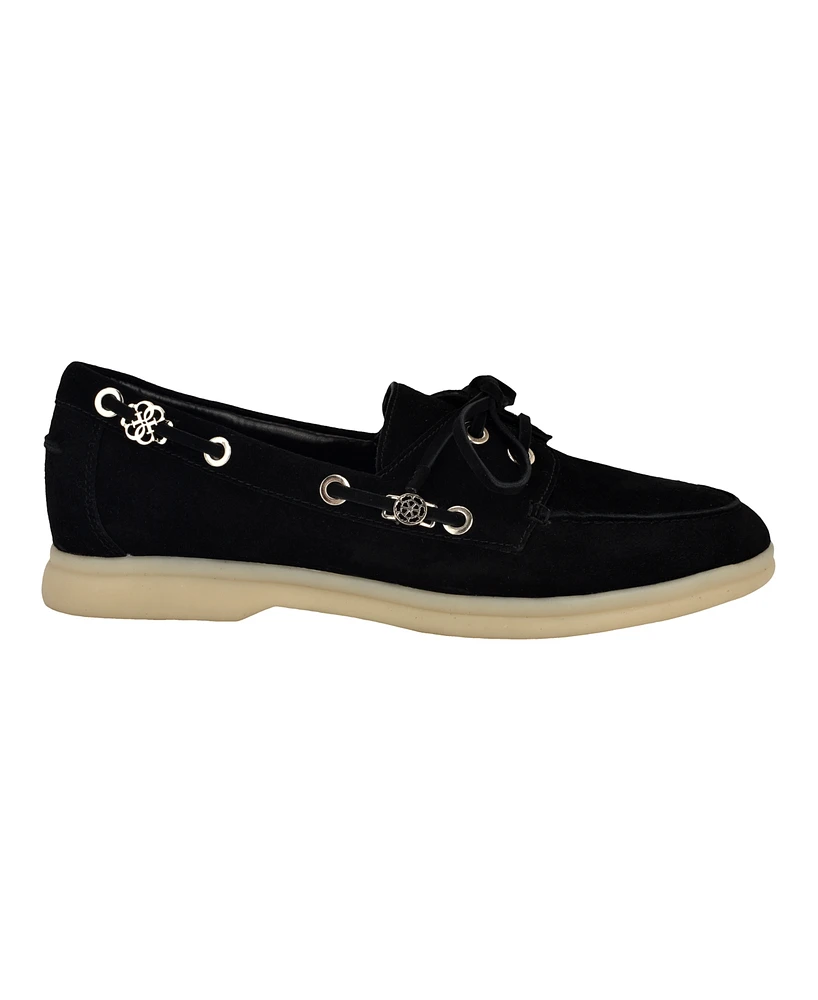 Guess Women's Yomaya Charms Boat Shoe Loafers