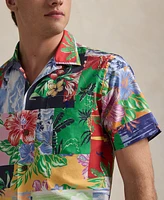 Polo Ralph Lauren Men's Classic-Fit Patchwork-Print Oxford Shirt