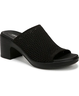 LifeStride Women's Ella Washable Block Heel Slide Sandals