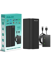 Philco Hdtv 4K Antenna with Amplifier, Indoor/Outdoor, Supports Uhf/Vhf, Free Digital Local Channels