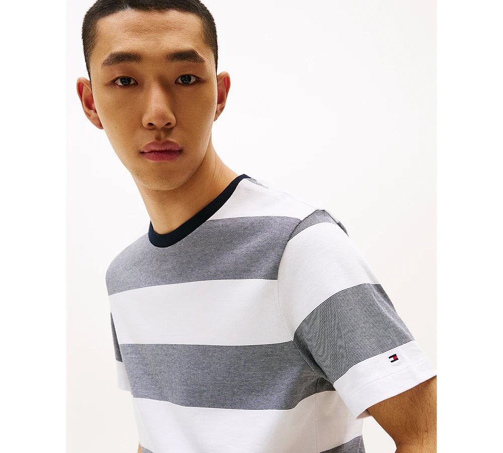 Tommy Hilfiger Men's Regular-Fit Stripe T-Shirt