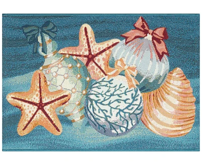 Liora Manne' Esencia Sea Gem Ornaments 2'5"x3'11" Area Rug
