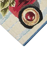 Liora Manne' Esencia Wagon Wonderland 2'5"x3'11" Area Rug