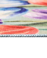 Liora Manne' Impressions Tulips 1'11"x2'11" Area Rug