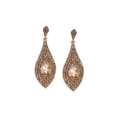 Maxi Marquise Drop Earrings