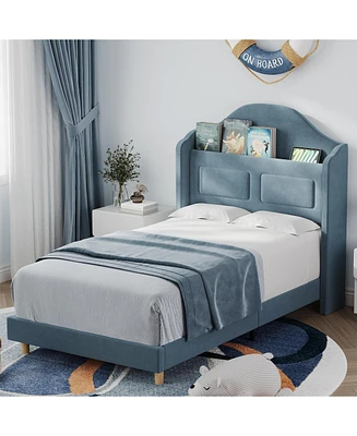 gaomon Twin Bed Frame with Lights