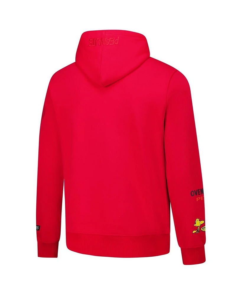 Freeze Max Men's Red Peanuts Woodstock Slice Shop