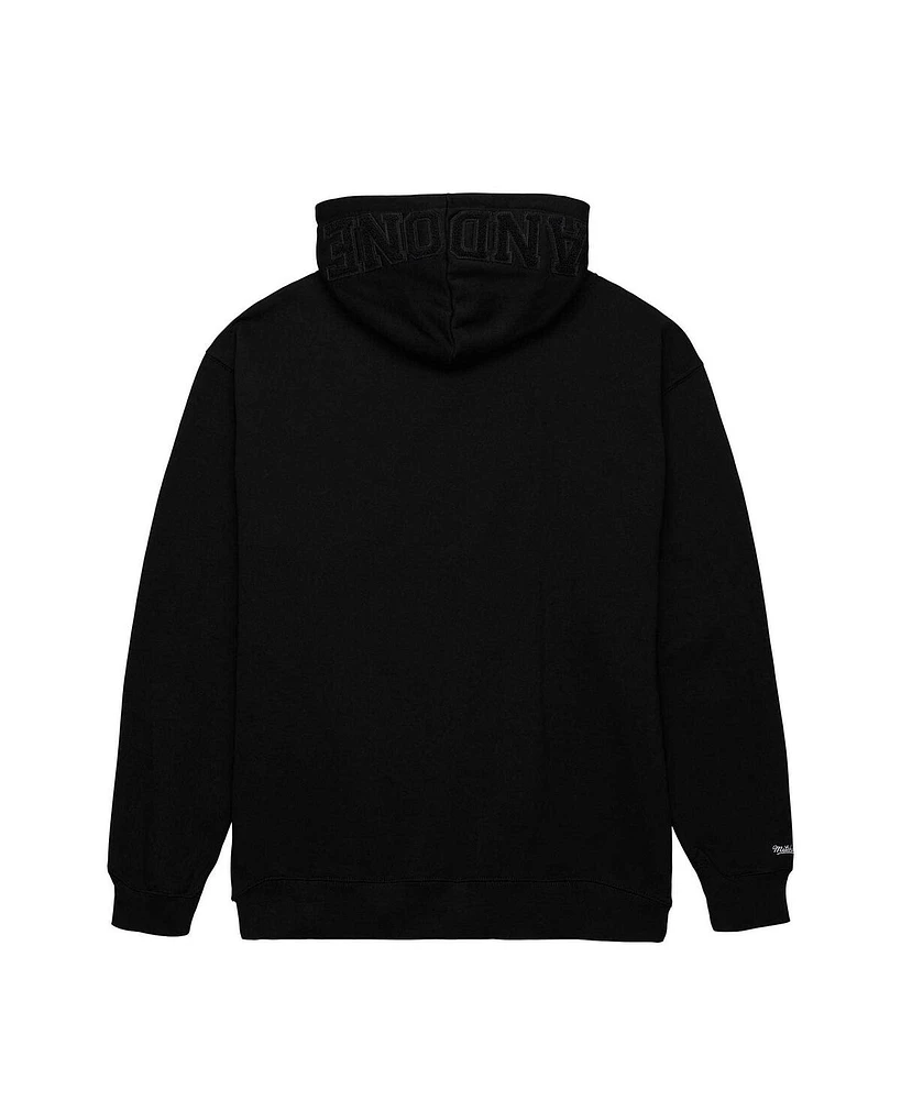 Mitchell & Ness Men's M&N x AND1 Pullover Hoodie Black