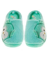 Squishmallows Little Girls Winston the Owl Slippers