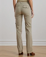 Lauren Ralph Lauren Women's Cotton-Blend Twill Jodhpur Pants