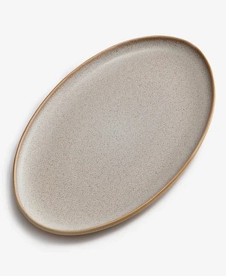 Oake Clay Large Serving Platter, Exclusively at Macy's