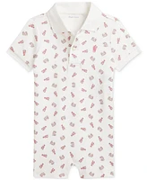 Polo Ralph Lauren Baby Boys Printed Cotton Shortall
