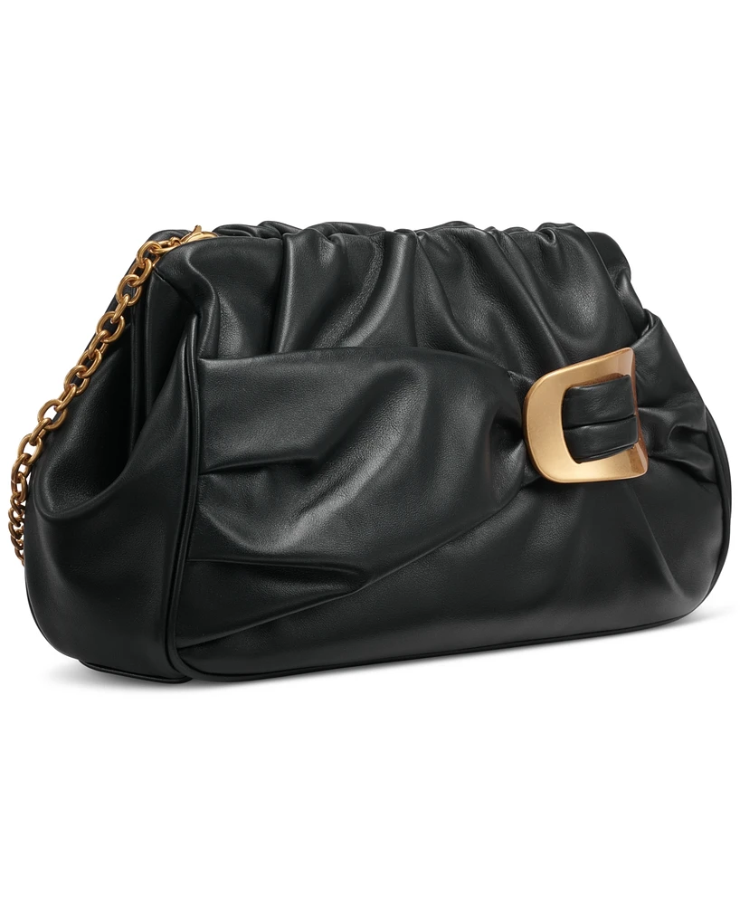 Donna Karan New York Bella Medium Leather Clutch