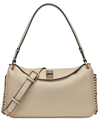 Karl Lagerfeld Paris Nadine Leather Shoulder Bag