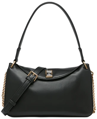 Karl Lagerfeld Paris Nadine Leather Shoulder Bag