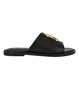 Guess Women's Graysie Quattro G Embellished Flat Sandal