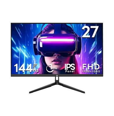 Z-edge 27 inch 2K 2560 x 1440 Qhd 144Hz 1ms Ips Gaming Monitor, FreeSync, 2 x Hdmi 2.0, 2 x Dp 1.4