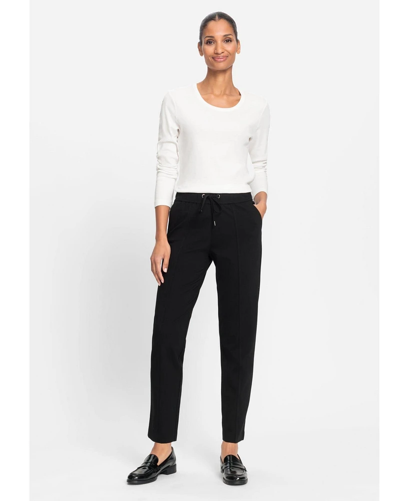 Olsen Women's Dana Fit Wide Jersey Pant