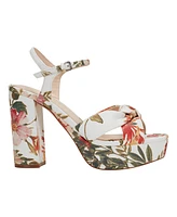 Marc Fisher Women's Deren High Block Heel Platform Sandals