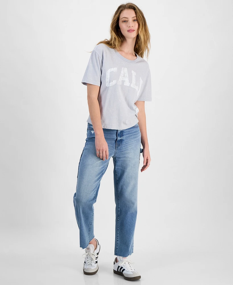 Rebellious One Juniors' Cali 89 Graphic T-Shirt