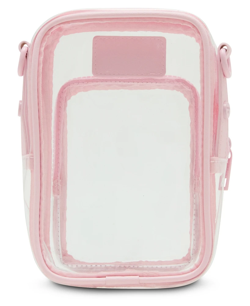 Madden Girl Willowv Clear Cellphone Crossbody Bag