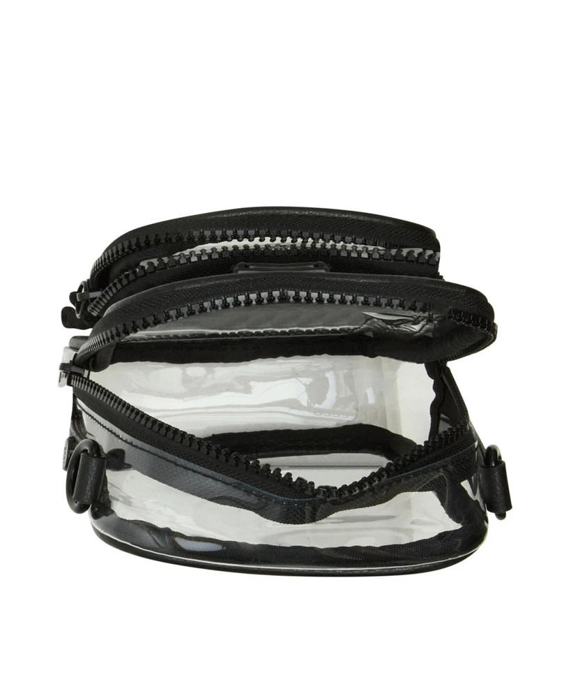 Madden Girl Willowv Clear Cellphone Crossbody Bag