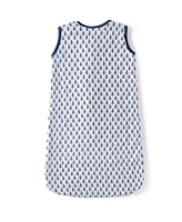 Tog 2.2 (Quilted) - Fort Blue Wearable Baby Sleep Sack, Size Large 18- 36M