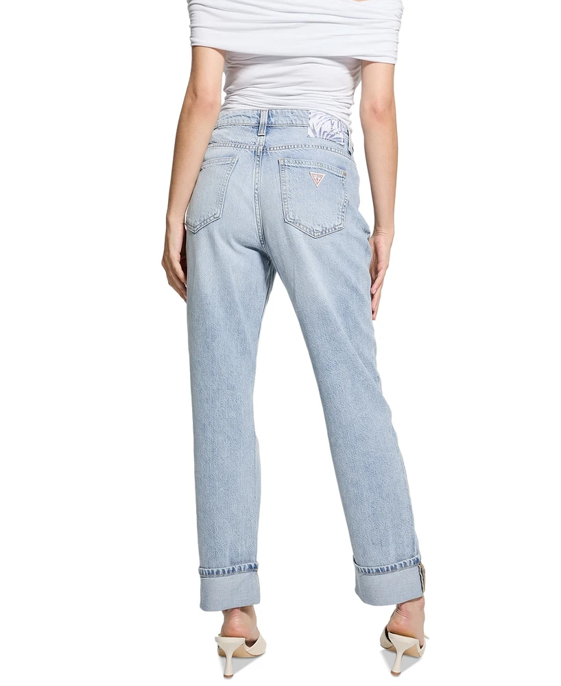 Guess Women's High-Rise Celia Boyfriend Jeans