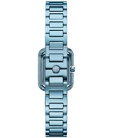 Tory Burch Women's The Kira Square Multicolor Stainless Steel Bracelet Watch 18mm
