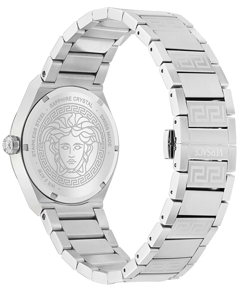 Versace Women's Swiss V-Auria Stainless Steel Bracelet Watch 39mm