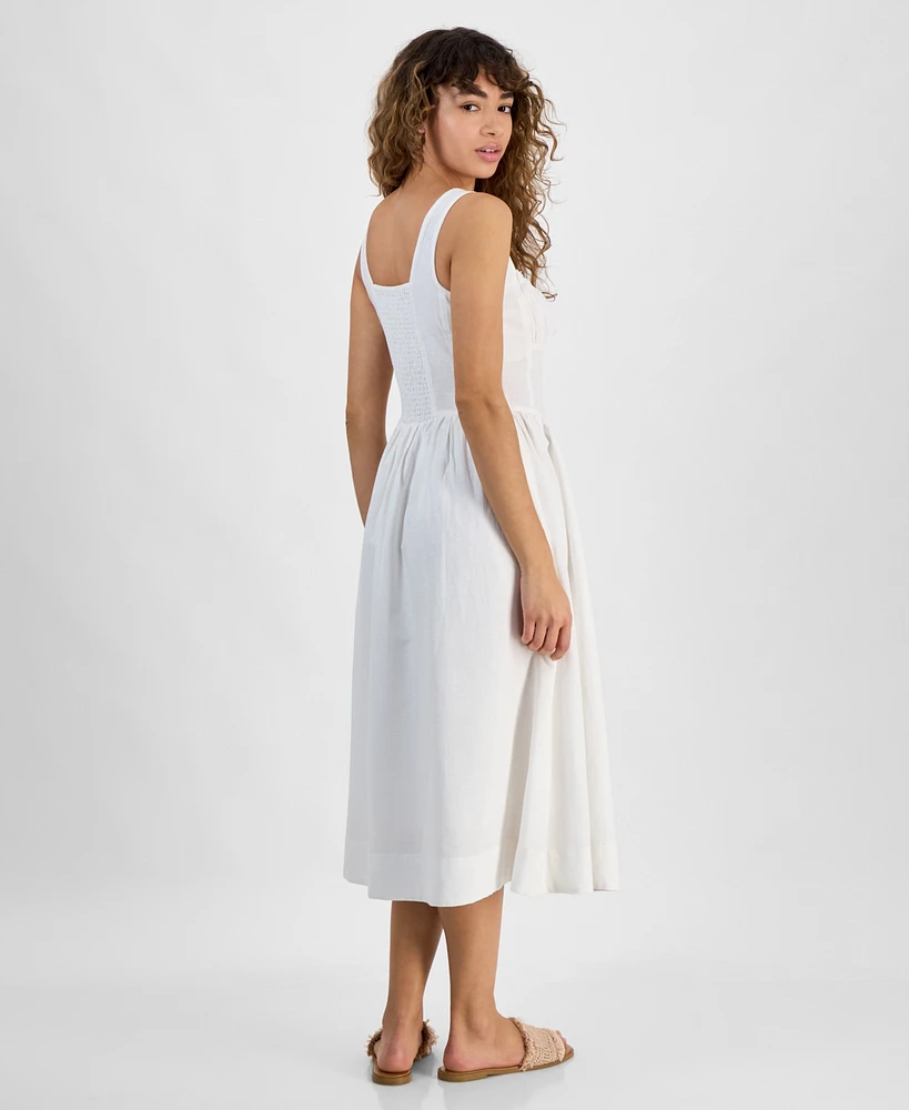 And Now This Women's Sleeveless Corset Midi Dress, Exclusively at Macy's