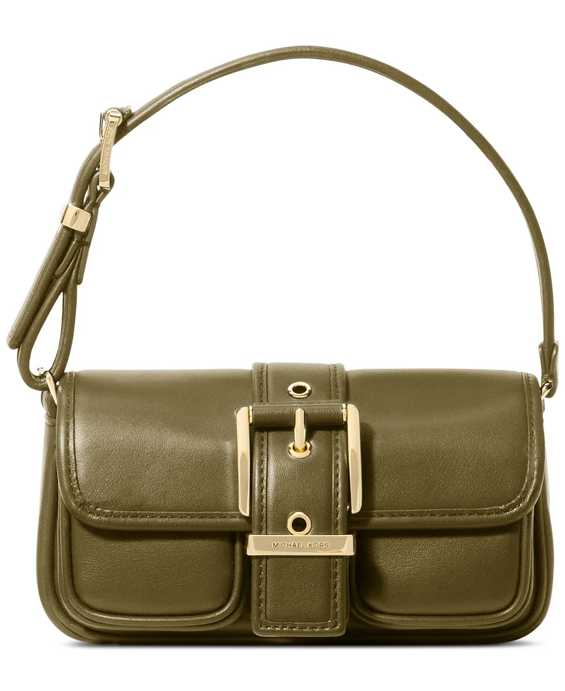 Michael Kors Colby Mini Leather Pouchette