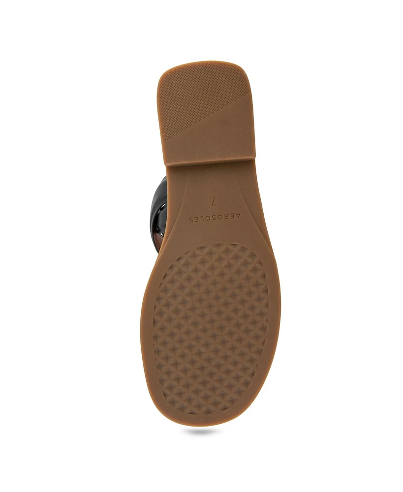 Aerosoles Women's Colette Round Toe Slide Sandals