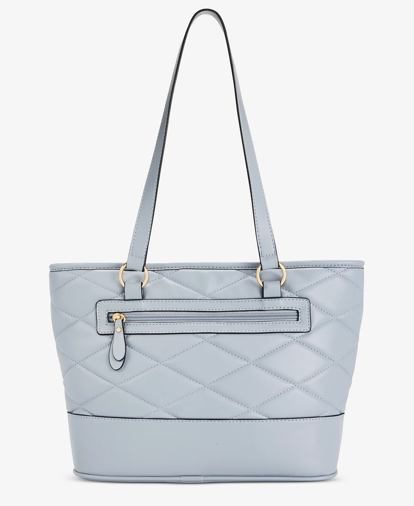 Giani Bernini Large Quilted Tulip Tote, Exclusively at Macy's