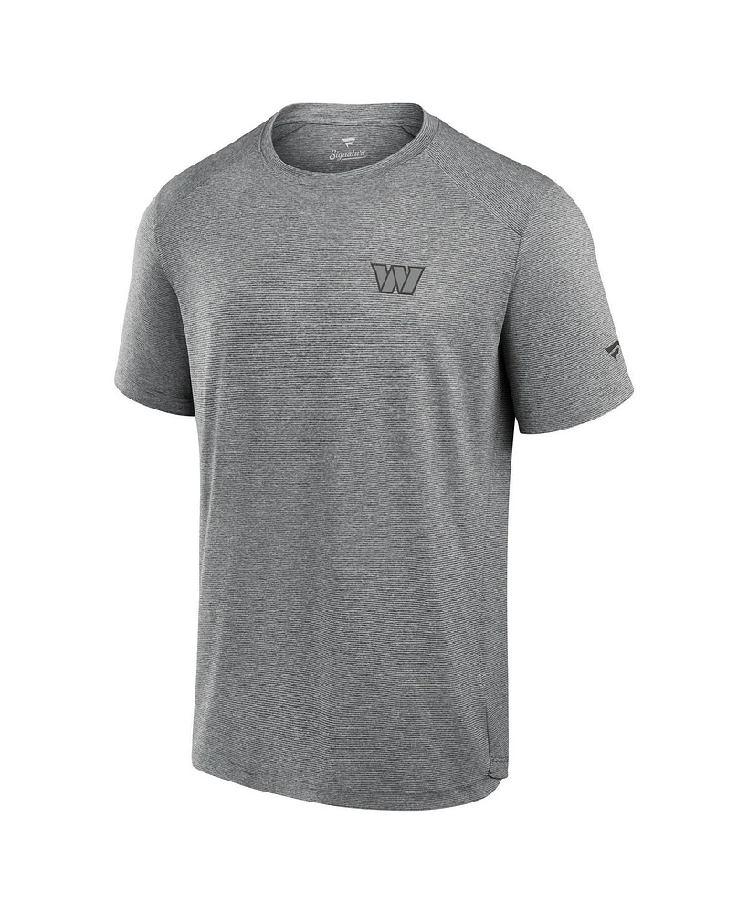 Fanatics Men's Black Washington Commanders Front Office Tech T-Shirt