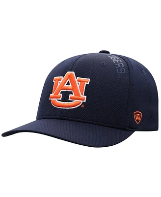 Top of the World Men's Navy Auburn Tigers Reflex 2.0 Flex Fit Hat