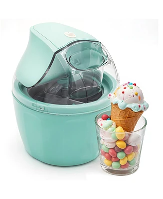 Elite Cuisine 1.5 Quart Electric Ice Cream Maker with Quick Freeze Bowl