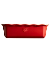 Emile Henry Ceramic 10" x 5" Ruffled Loaf Pan