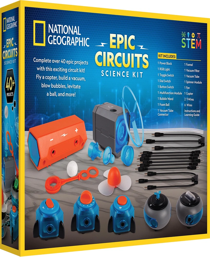 National Geographic Epic Circuits Science Kit
