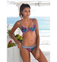 Lascana Women's Pattern Underwire Bikini Swimsuit Top Bra Sizing