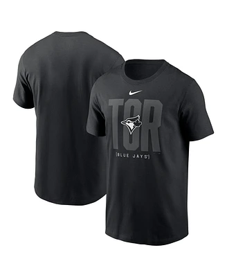 Nike Men's Black Toronto Blue Jays Fashion Local T-Shirt