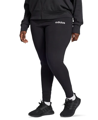 adidas Plus The Essentials Cotton-Blend Logo Leggings