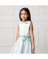 Hope & Henry Toddler Girls Peter Pan Collar Seersucker Dress