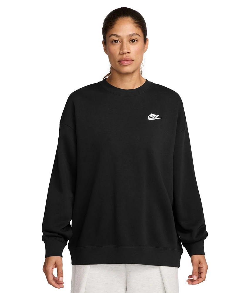 Nike Sportswear Women's Club Fleece Loose Crewneck Sweatshirt