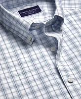 Charles Tyrwhitt Men's Slim Fit Long Sleeve Check Button-Down Shirt