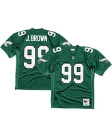 Mitchell & Ness Men's Jerome Brown Kelly Green Philadelphia Eagles 1991 Authentic Jersey