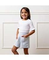 Hope & Henry Toddler Girls French Terry Pull-On Short